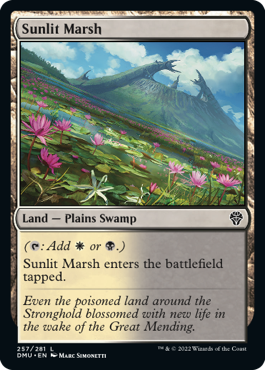 Dominaria United 257/281 Sunlit Marsh