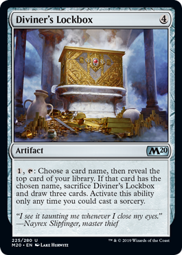 Core Set 2020 225/280 Diviner's Lockbox