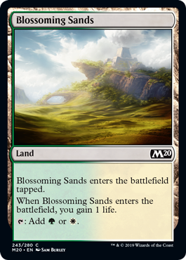 Core Set 2020 243/280 Blossoming Sands