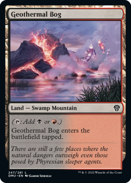 Dominaria United 247/281 Geothermal Bog