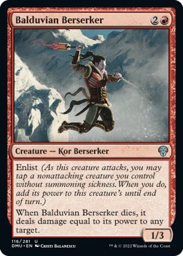 Dominaria United 116/281 Balduvian Berserker