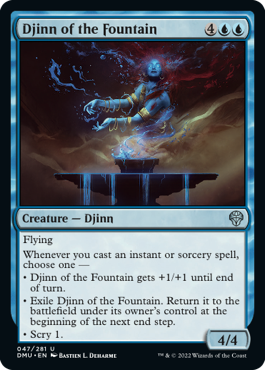 Dominaria United 047/281 Djinn of the Fountain