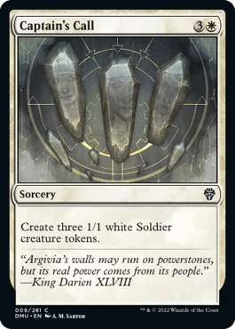 Dominaria United 009/281 Captain's Call