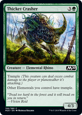 Core Set 2020 196/280 Thicket Crasher