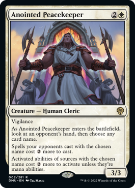 Dominaria United 002/281 Anointed Peacekeeper