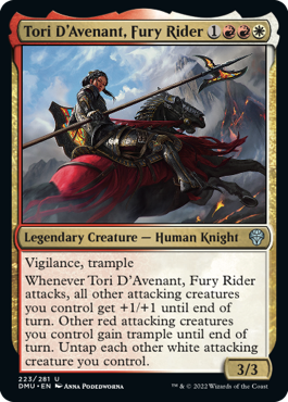 Dominaria United 223/281 Tori D'Avenant, Fury Rider