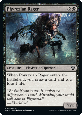 Dominaria United 099/281 Phyrexian Rager