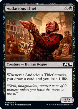 Core Set 2020 084/280 Audacious Thief