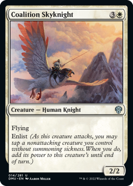 Dominaria United 014/281 Coalition Skyknight