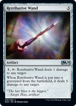 Core Set 2020 236/280 Retributive Wand