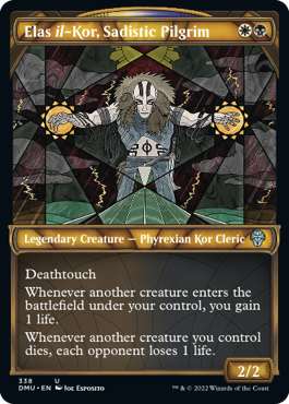 Dominaria United 297 Elas il-Kor, Sadistic Pilgrim (Stained Glass)