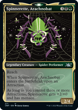 Unfinity 271/244 Spinnerette, Arachnobat