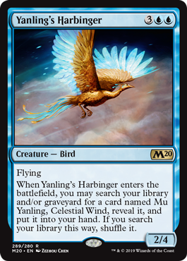 Core Set 2020 289/280 Yanling's Harbinger (Planeswalker Deck)