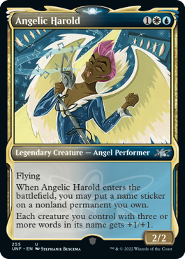 Unfinity 255/244 Angelic Harold