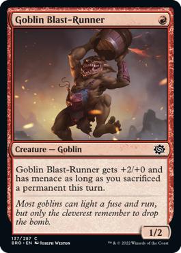 The Brothers' War 137/287 Goblin Blast-Runner