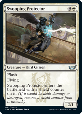 Streets of New Capenna 033/281 Swooping Protector (Foil)