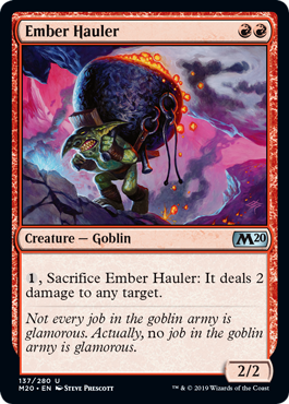 Core Set 2020 137/280 Ember Hauler