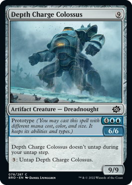 The Brothers' War 078/287 Depth Charge Colossus