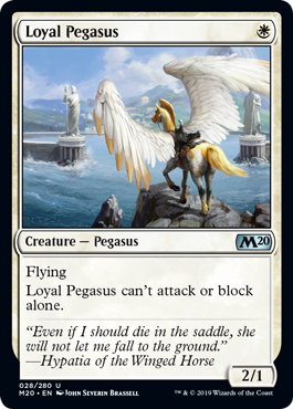 Core Set 2020 028/280 Loyal Pegasus