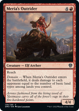 Dominaria United 138/281 Meria's Outrider