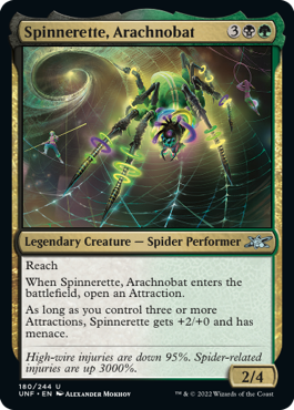 Unfinity 180/244 Spinnerette, Arachnobat