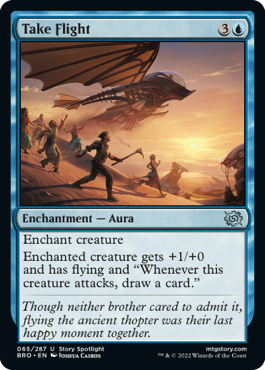 The Brothers' War 065/287 Take Flight (Foil)