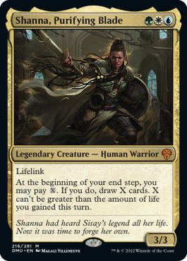 Dominaria United 218/281 Shanna, Purifying Blade