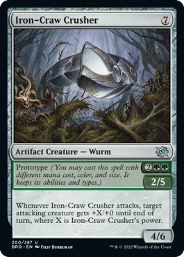 The Brothers' War 200/287 Iron-Craw Crusher (Foil)