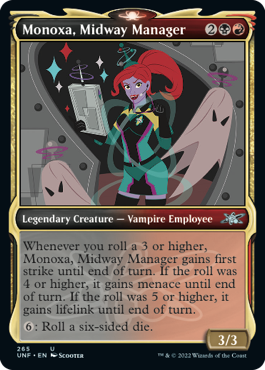 Unfinity 265/244 Monoxa, Midway Manager (foil)