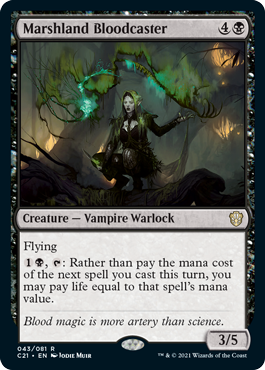 Commander 2021 043/081 Marshland Bloodcaster