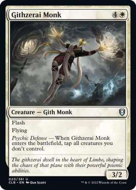 Battle for Baldur's Gate 020/361 Githzerai Monk