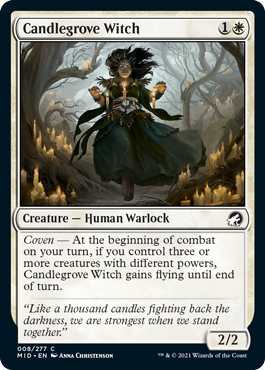 Innistrad: Midnight Hunt 008/277 Candlegrove Witch