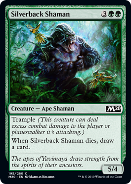 Core Set 2020 195/280 Silverback Shaman