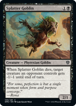 Dominaria United 109/281 Splatter Goblin