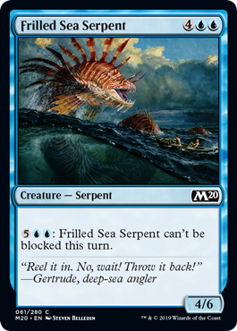 Core Set 2020 061/280 Frilled Sea Serpent