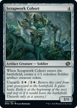 The Brothers' War 037/287 Scrapwork Cohort (Foil)