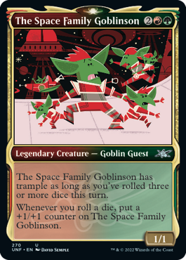 Unfinity 270/244 The Space Family Goblinson