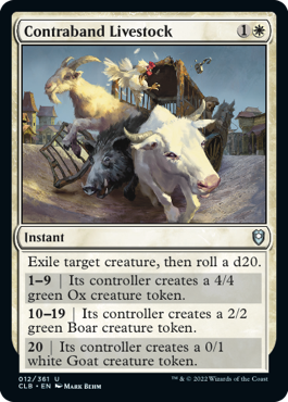 Battle for Baldur's Gate 012/361 Contraband Livestock