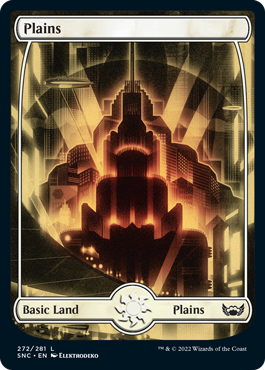 Streets of New Capenna 272/281 Plains (Full-Art Metropolis)