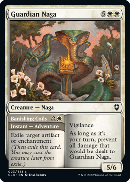 Battle for Baldur's Gate 023/361 Guardian Naga (Foil)