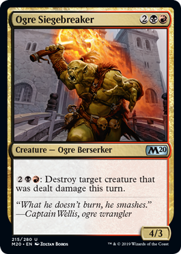 Core Set 2020 215/280 Ogre Siegebreaker