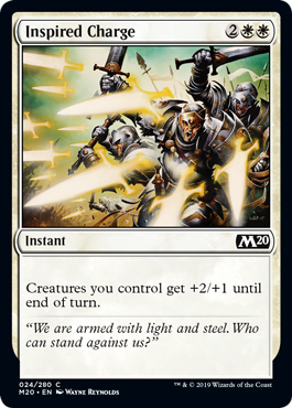 Core Set 2020 024/280 Inspired Charge (Foil)