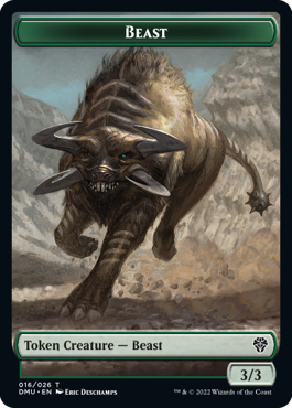 Beast 016/026 Dominaria United Token