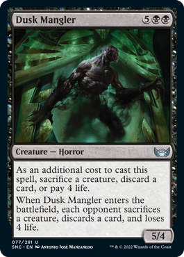 Streets of New Capenna 077/281 Dusk Mangler