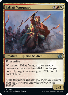 The Brothers' War 210/287 Fallaji Vanguard