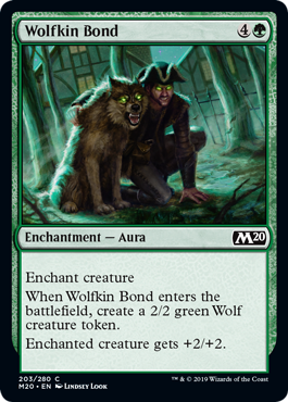 Core Set 2020 203/280 Wolfkin Bond