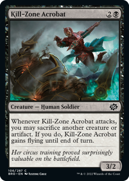 The Brothers' War 106/287 Kill-Zone Acrobat