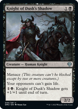 Dominaria United 096/281 Knight of Dusk's Shadow