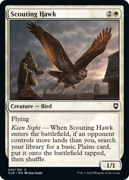 Battle for Baldur's Gate 041/361 Scouting Hawk