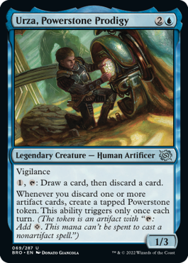 The Brothers' War 069/287 Urza, Powerstone Prodigy